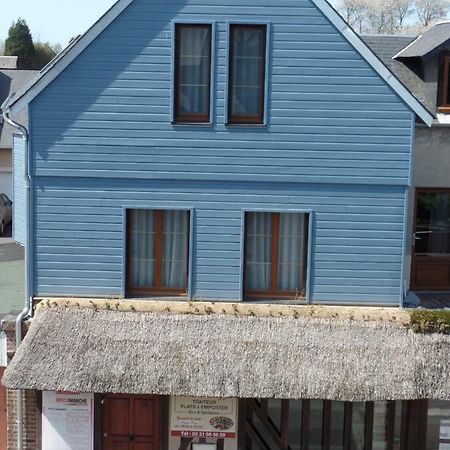 La Maison Bleue Honfleur Buitenkant foto